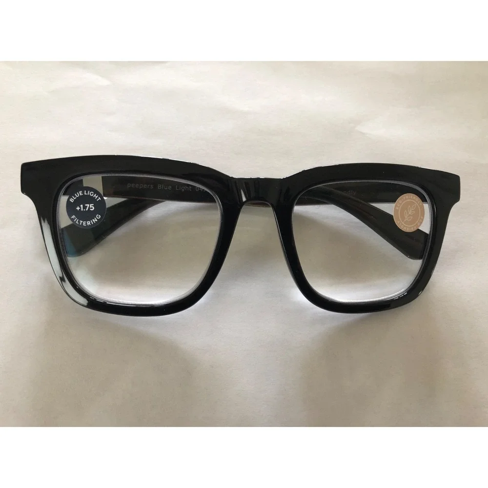 New Coffee Cavern Peepers blue light filter readers  +1.75